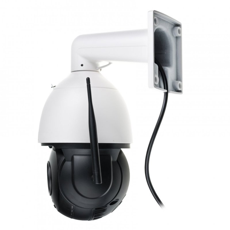 Forgó 4G PTZ IP kamera Secutek SBS-NC79G-30X napelemes töltéssel - 5 MP, 30x zoom