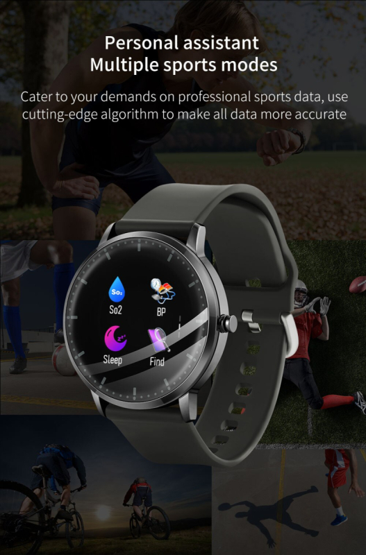 Chytré sportovní hodinky T9