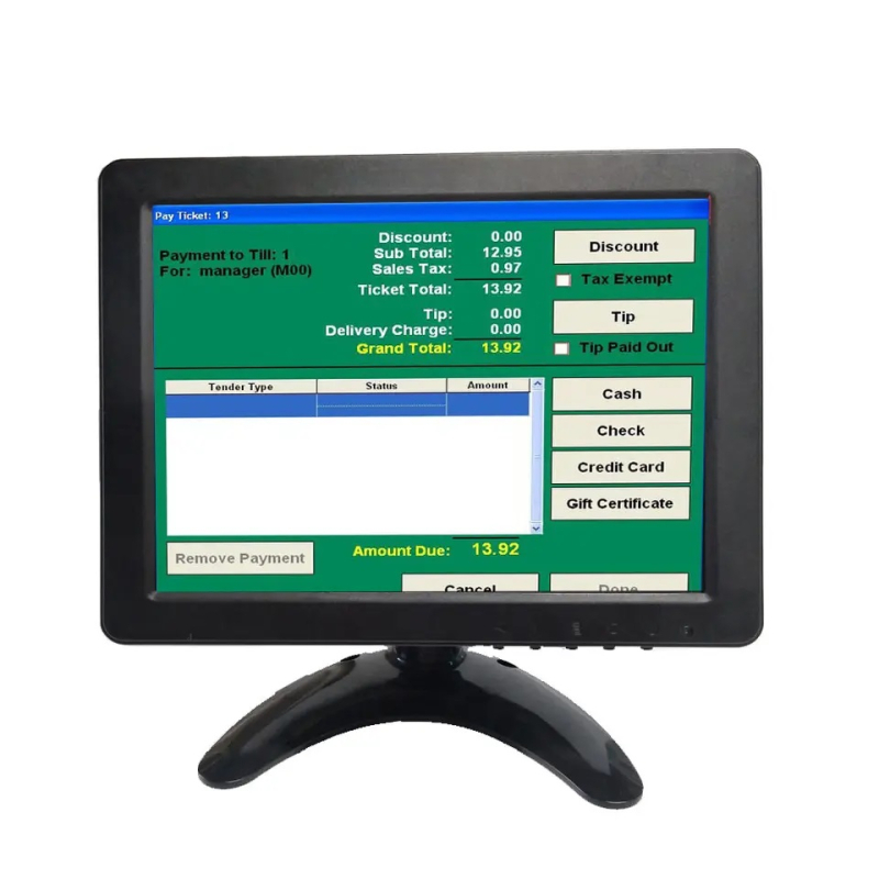8" externý LCD monitor 8008