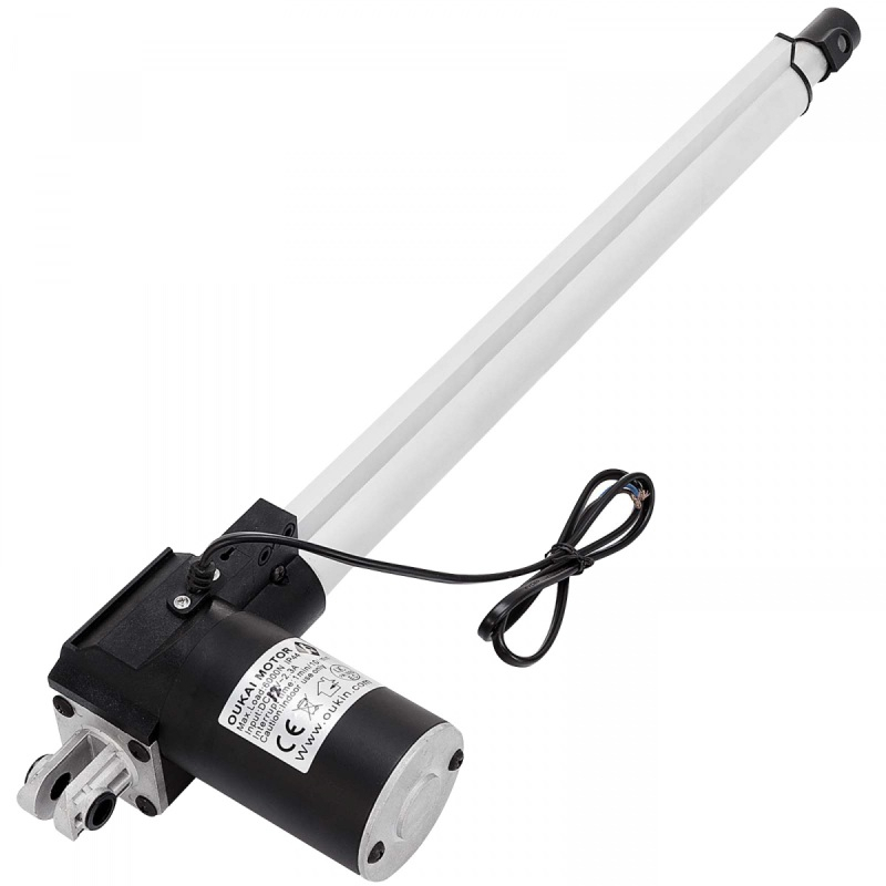 Dc 12v Lineaire Actuator Motor 6000n 300mm 12 Inch Slag Elektronische Auto Deuropener