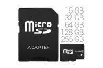 Paměťová micro SD karta 16 - 256GB