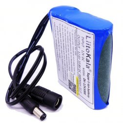 12V 3000mAh dobíjecí lithiová baterie