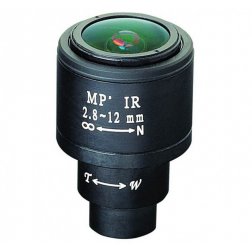 2.8 - 12mm varifokální objektiv M12x0.5