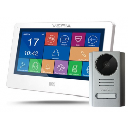 Videotelefon Veria 7077B+229, 110°, DVR funkce, dotykové 7" LCD, noční vidění