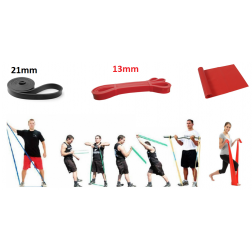 Sada odporových gúm 0-40kg, 3ks