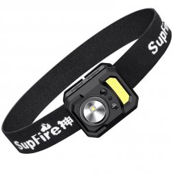 Supfire LED čelovka JIGNRUI XG2/COB LED 300lm, USB-C, Li-ion