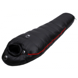 Péřový spacák 3000/3450g - černý