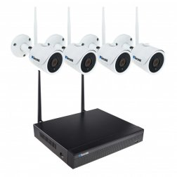 WiFi kamerarendszer Secutek SLG-WIFI3608ED4FE200 - 4x2Mpix kamera, NVR