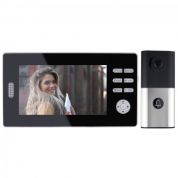 Bezdrátový videozvonek Secutek STZ-DB006