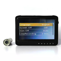Ellenőrző kamera 5"-os DVR monitorral Secutek SEE-DS806