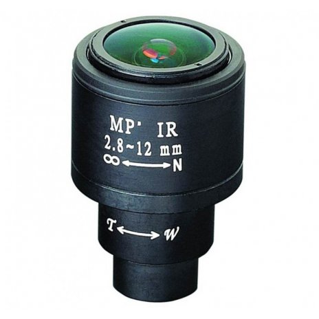 2.8 - 12mm varifokální objektiv M12x0.5 