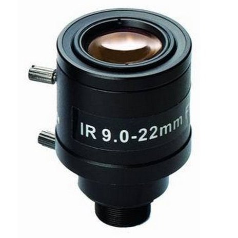 9 - 22mm varifokální objektiv M12x0.5 