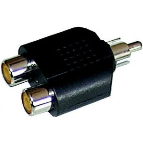 CINCH-M / 2x CINCH-F átalakító 