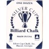 Biliardová krieda Silver Cup modrá 12ks