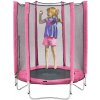 Plum Junior trampoline & Enclosure-Pink 4,5ft