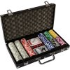 Pokrový set kufrík Ultimate 300 žetónov black