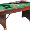 Buffalo Challenger Pool Table 6ft Brown