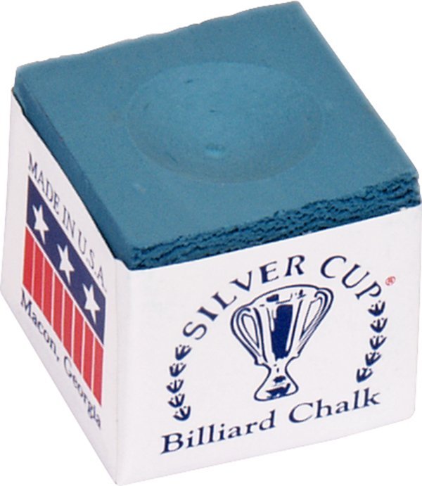 Biliardové kriedy Silver Cup 12ks Powder Blue
