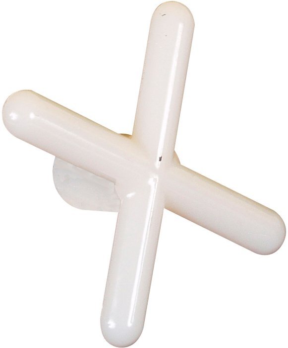 Podpera biely plastový kríž