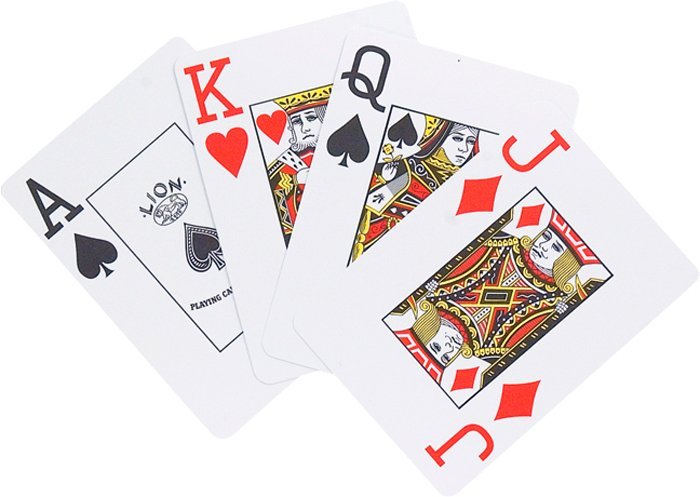 Plastové karty na poker LION 100% 1 balíček