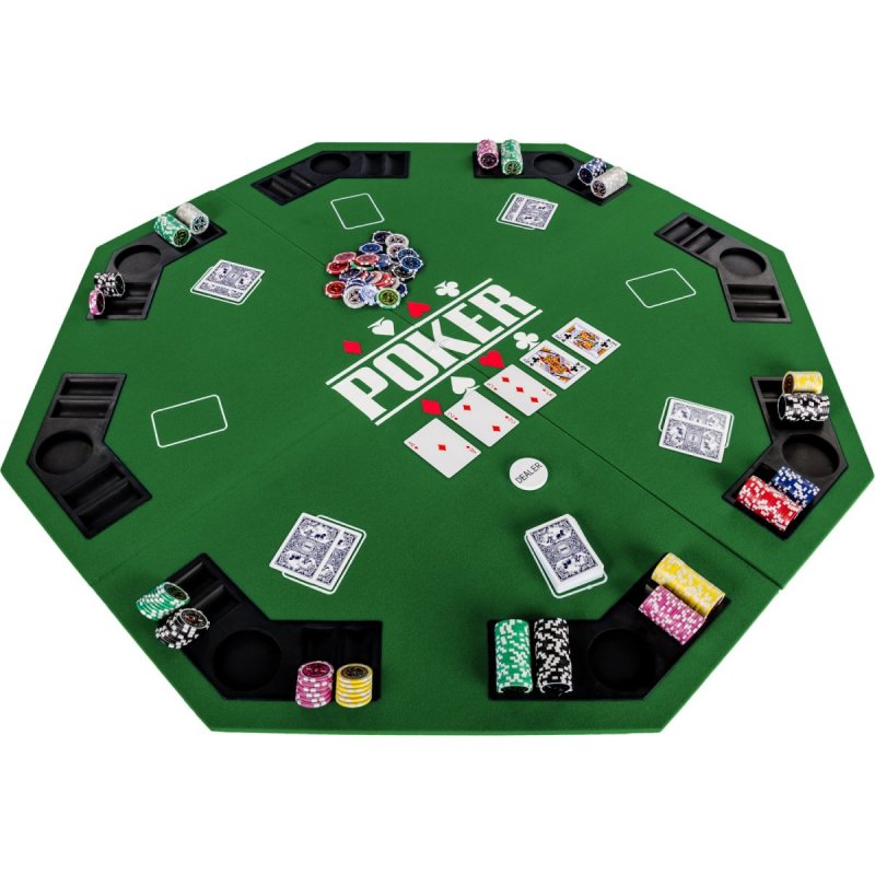 Poker podložka GAMEBOARD skladacia zelená