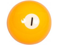 Biliardová guľa Aramith č.1 veľkosť 57.2mm