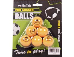 Lopty Buffalo Pro Soccer Oranžová 6ks