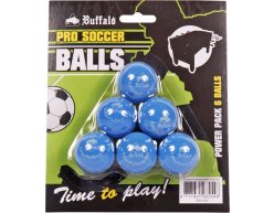 Lopty Buffalo Pro Soccer Modrá 6ks