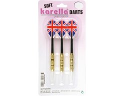 Set 3ks šípky KARELLA blister soft 16g