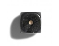 Philos perleťová hracia kocka 12mm čierna
