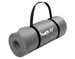 MOVIT® Gymnastická podložka sivá 183x60x1,0cm
