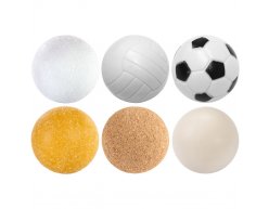 Sada loptičiek na stolný futbal Exclusive Mix 6ks