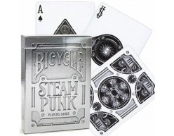 Pokrové karty Bicycle Premium Silver Steampunk