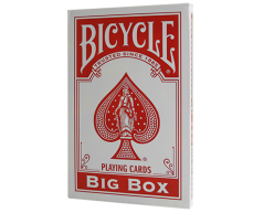 Karty Bicycle Big Box, červené, XXL