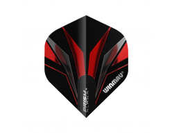 Letky na šípky Winmau PRISM ALPHA čierne/červené