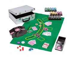 Ultimate pokerset Casino 300 + darček miešačka kariet