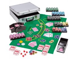 Ultimate Pokerset Casino 600 + darček miešačka kariet
