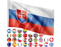 FLAGMASTER® Vlajka Slovensko 120 x 80 cm