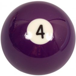 Biliardová guľa Aramith č.4 veľkosť 57.2mm