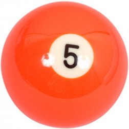 Biliardová guľa Aramith č.5 veľkosť 57.2mm