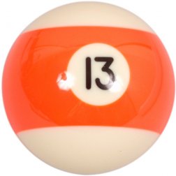 Samostatná guľa č.13 Aramith na biliard 57.2mm