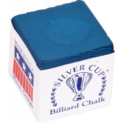 Biliardová krieda Silver Cup modrá 12ks