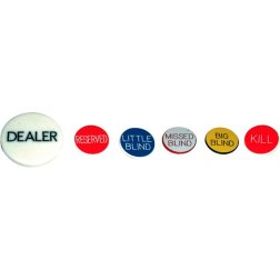 Sada žetónov Dealer na poker