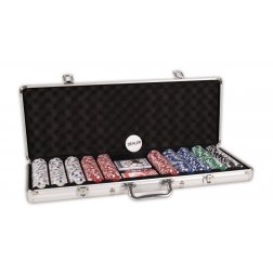 Pokrový kufrík DICE 500 žetónov 11.5gram