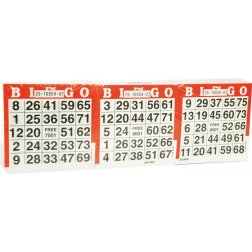 Kartičky na Bingo 1500ks