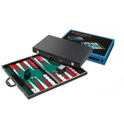 Hra Backgammon Philos green tournament 54x32cm