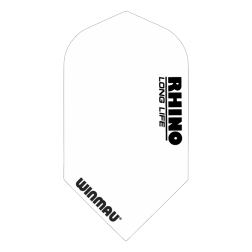 Letky na šípky Winmau Rhino White Slim 3ks