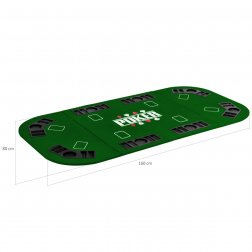 Pokrová podložka DEALER 160x80 zelená