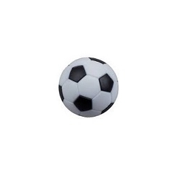 Loptičky 28mm priemer na detský stolný futbal Junior wood/black/arena/hnedý