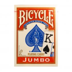 Karty Bicycle Rider Back JUMBO 2 červené